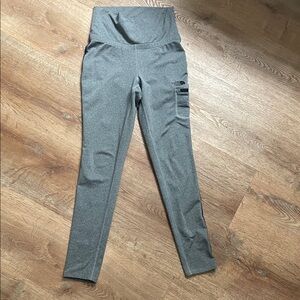 The North Face Gray Girls Leggings | Like‎ new | Sz 10